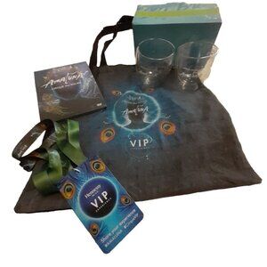 Cirque Du Soleil Amaluna VIP Gift Pack Lot DVD Tumbler Glasses Lanyard Bag New